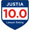 Justia 10.0 Lawyer Rating - Badge